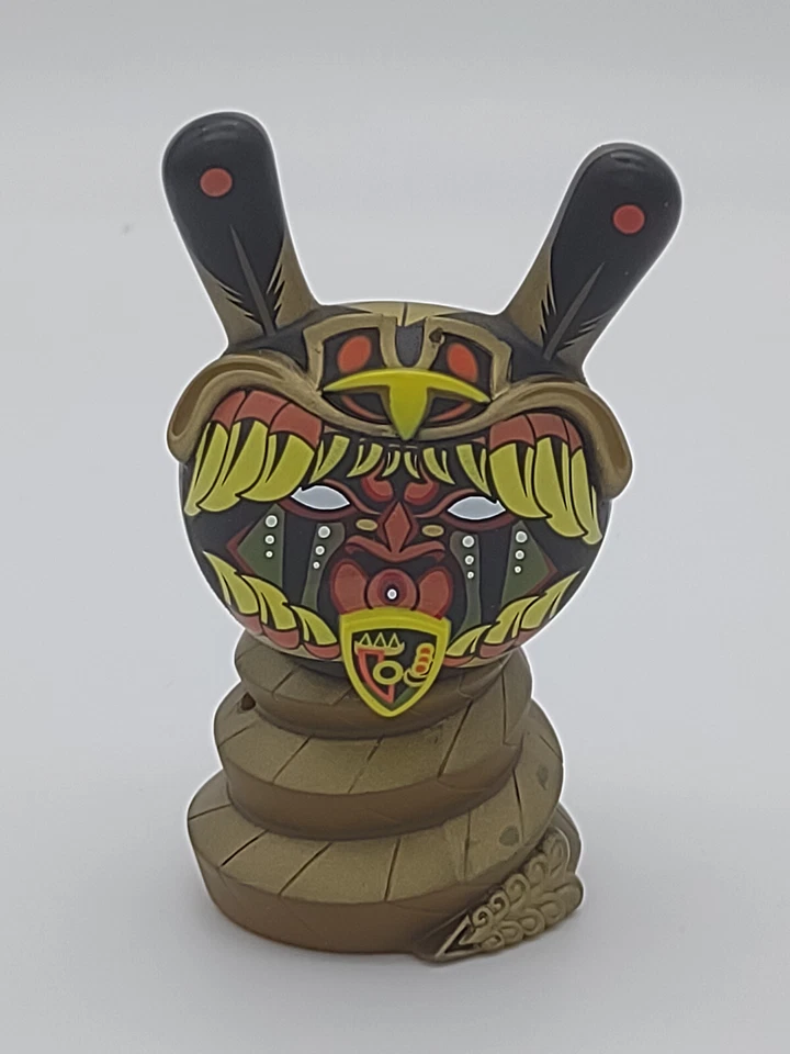 Kidrobot 2012 Dunny Apocalypse Jesse Hernandez Kukulcan 3" Figure 1/16 - Image 2 of 4