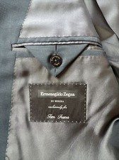 New Ermengildo Zegna  Mila  Travel Blazer Sport Coat Size 44L Unique Color Slim