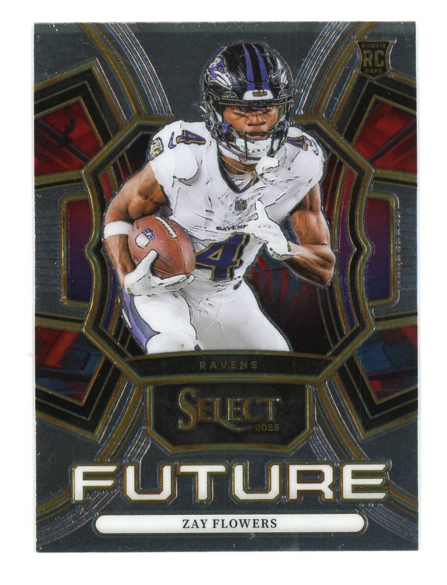 2023 Panini Select Select Future Zay Flowers #FUT-ZFL Rookie RC | eBay
