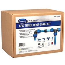 Eastwood APS Compressed Air Piping System Three Drop Shop Line Kit No Piping