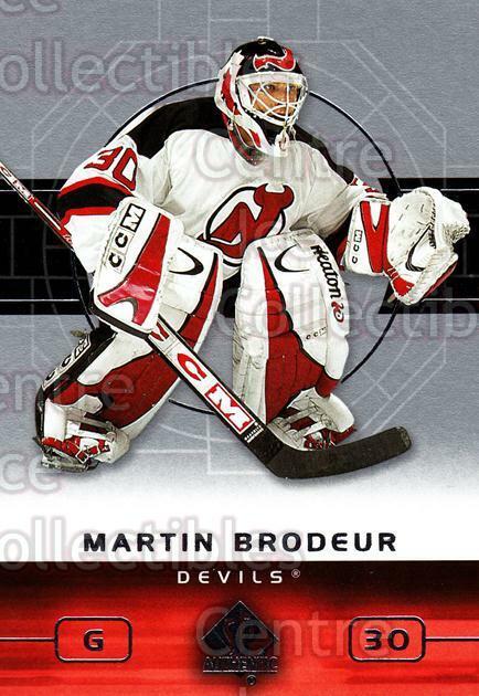 2002-03 SP Authentic #53 Martin Brodeur