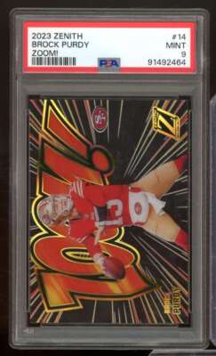 Brock Purdy Card 2023 Zenith Zoom! #14 PSA 9 | eBay