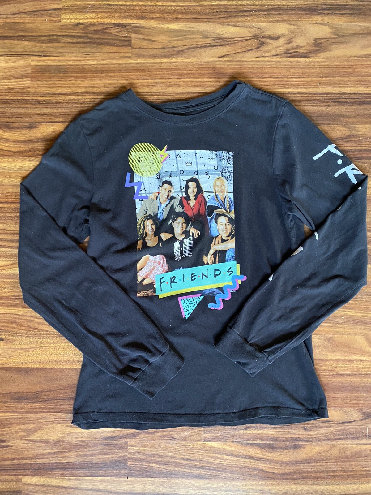 FRIENDS Tv Show Long Sleeve Shirt VTG 