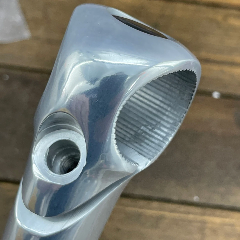 Vintage Cinelli Stem 130 mm 26.0 mm 26 22.2 Italy  1"  26MM Alloy Eroica Long - Image 4 of 4