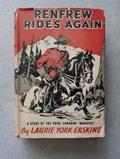 RENFREW RIDES AGAIN Laurie York Erksine G&D (1927) HC with DJ