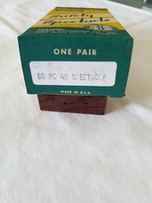 2 Pair of Vintage Safety Glasses by Eastern, New/Never Used Made in USA 