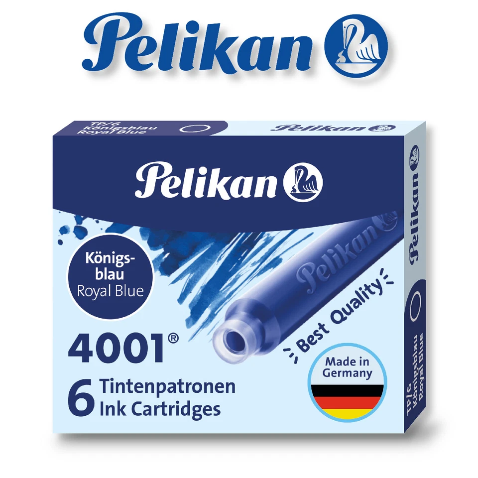 Pelikan 4001 Tintenpatrone Patronen Tintenpatronen Patronenfüllhalter