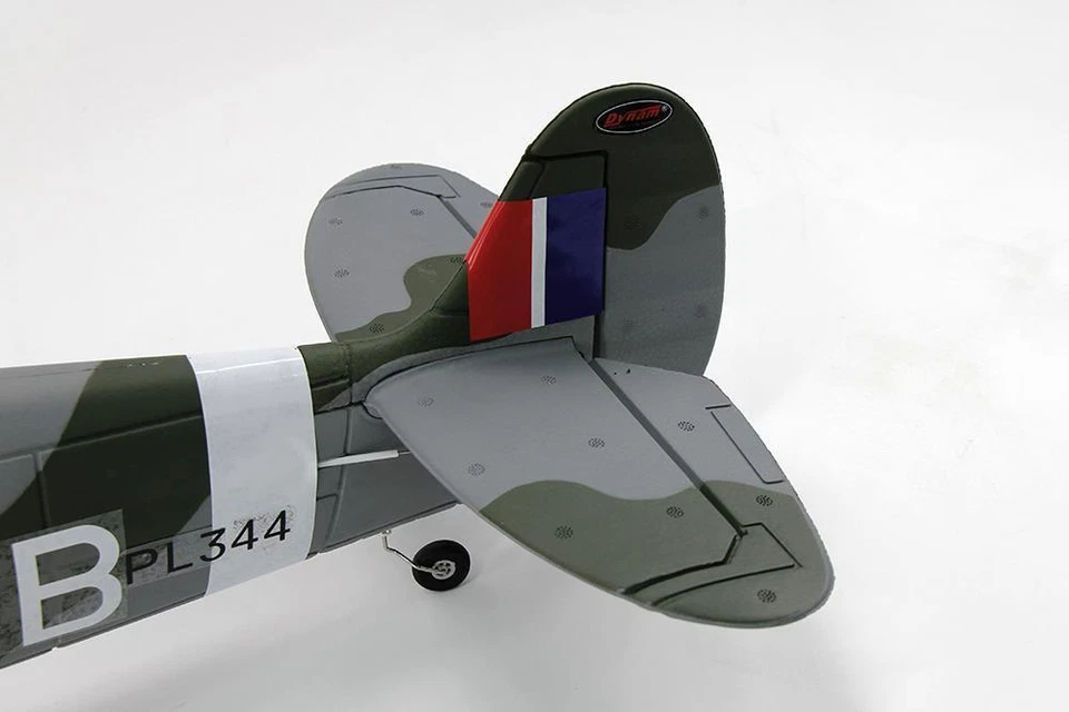 Dynam Spitfire EPO 1200mm PNP V2 Warbird Brushless LiPo WWII RC Flugzeug Modell - Bild 3 von 4