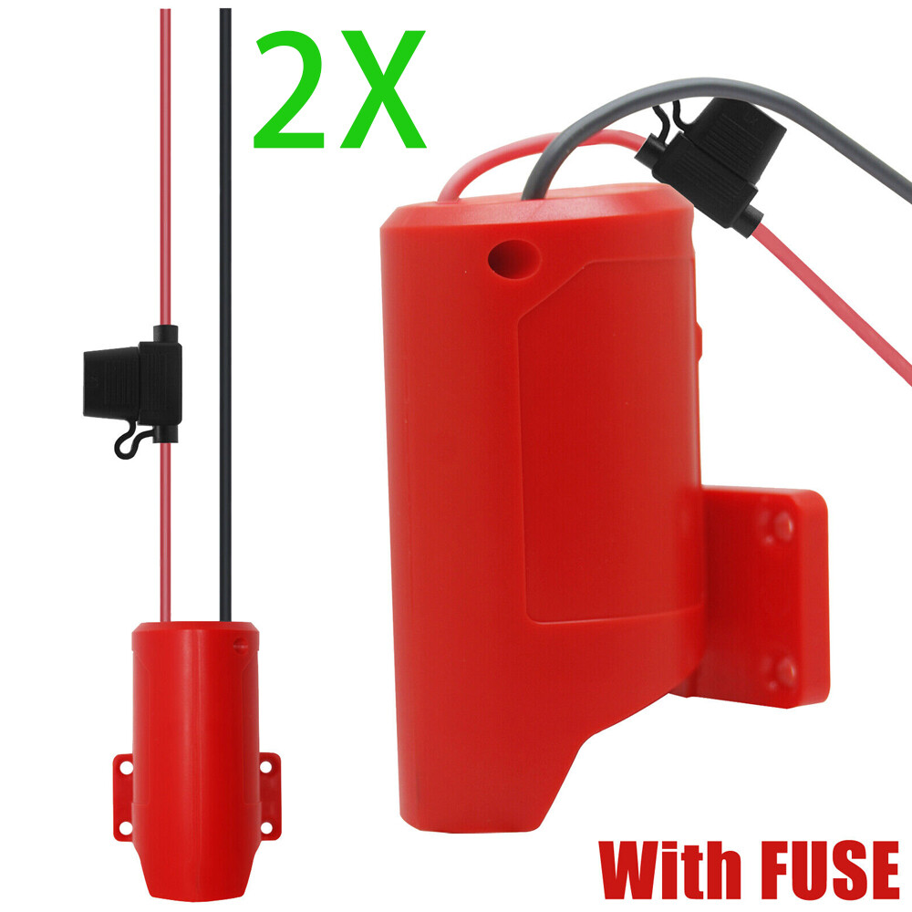 Diy Battery Adapter Wires Fuse Compatible With Milwaukee M12