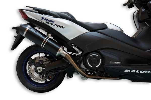 Auspuff Malossi Maxi Wild Lion FüR Yamaha T-Max 530I E4 Bj. 2017-19-image