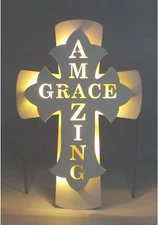 AMAZING GRACE LIGHT Up CROSS