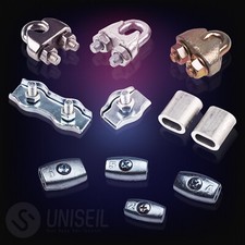 Drahtseilklemmen Klemme Seilklemmen Drahtseil verbinder Presshülsen Stahlseil