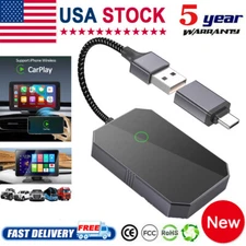 Wireless CarPlay Adapter Dongle USB For Apple iOS 10+ Car Auto Navigation Player