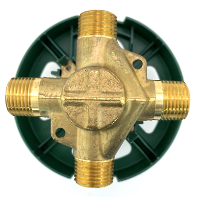 #ad Moen 82510 Posi Temp 1 2quot; IPS 4 Port Pressure Balanced Rough In Valve No Stops $50.00