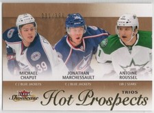 2013-14 Fleer Showcase Chaput & Audy-Marchessault & Roussel # 112 Hot Prospects
