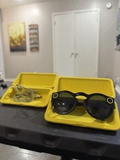 Lightly Used Generation 1 Snapchat Spectacles with Extra Charging Case