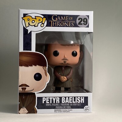 Funko pop! ゲーム・オブ・スローンズ Petyr Baelish Funko POP Game of Thrones Petyr Baelish Figure #29 NEW VAULTED | eBay