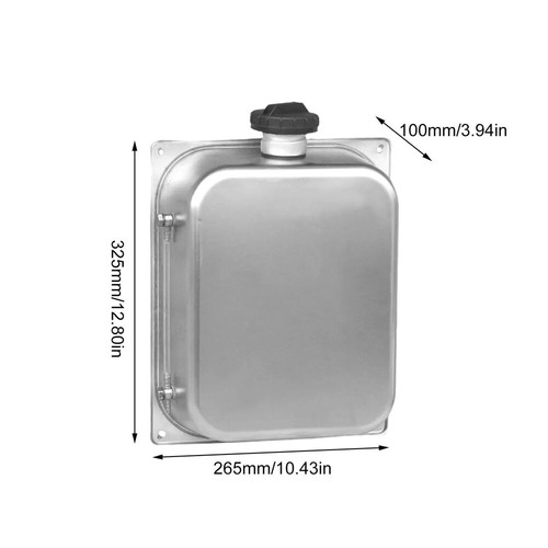 AWAOVV 7L Edelstahl Benzintank - Für Standheizung Webasto & Eberspacher