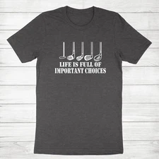 Golf Lover Shirt Life is Full of Important Choices Shirt Funny Golf T-shirt gift