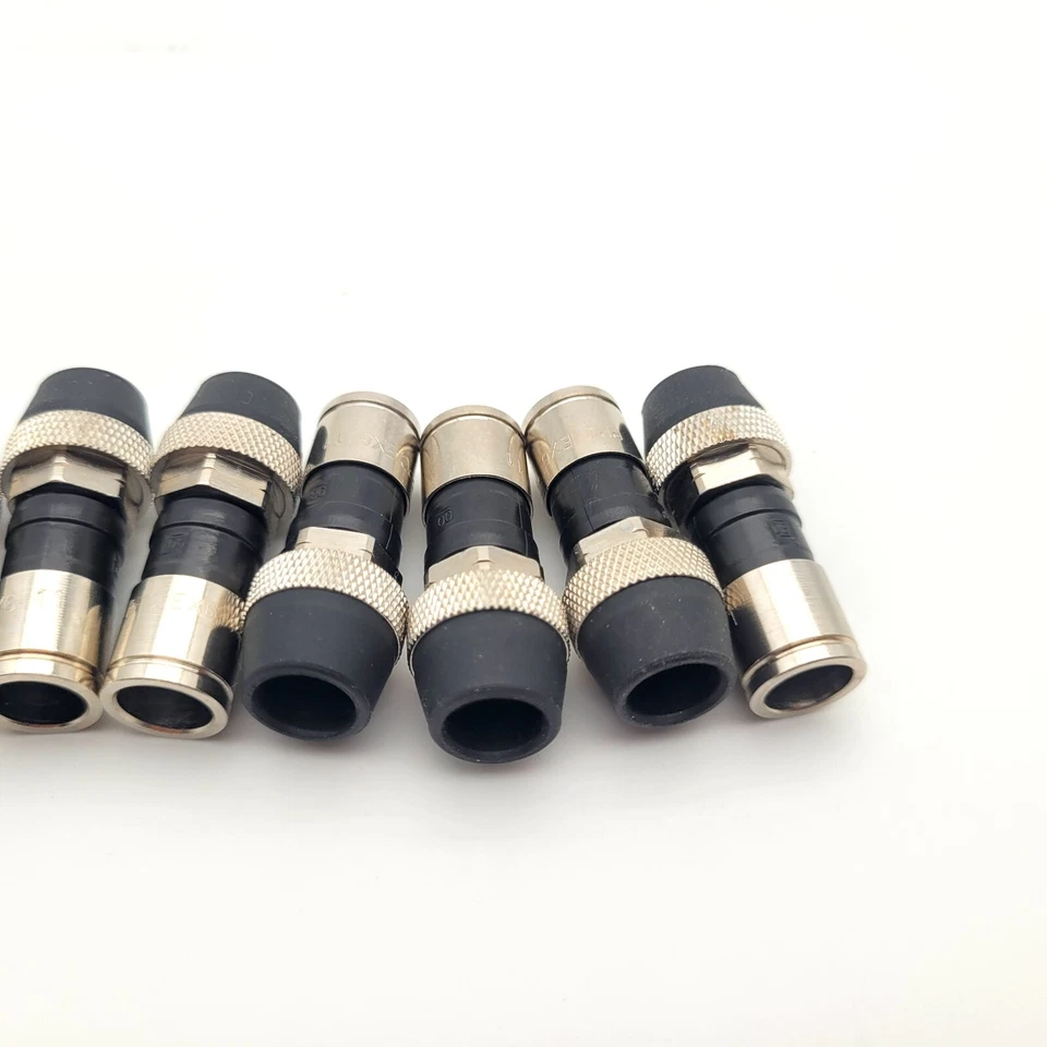 🔥 LOT OF 10 PPC PLUS RG6 AquaTight Coax Compression Connector w/ Weather Seal - Image 3 of 4