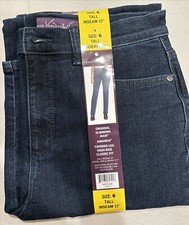 Gloria Vanderbilt Women's AMANDA Heritage Tapered Jean Portland Wash Size 6