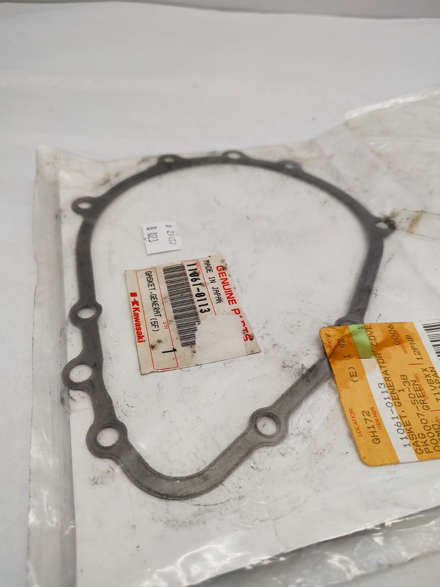 専用11 KAWASAKI NINJA ZX-6R NINJA ZX6RR GENERATOR COVER GASKET 11061-0113
