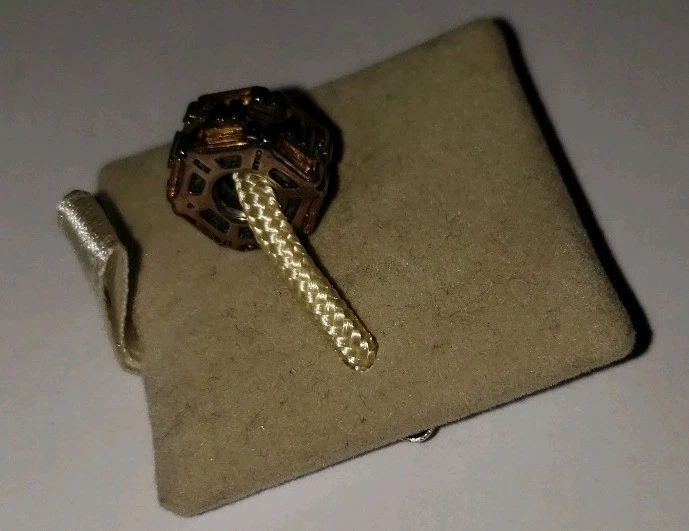 CHAMILIA СЕРЕБРО ЗЕЛЕНЫЙ И ПЕРСИКОВЫЙ CZ ЗАПАС КАМЕНЬ ПОДВЕСКА - Изображение 4 из 4