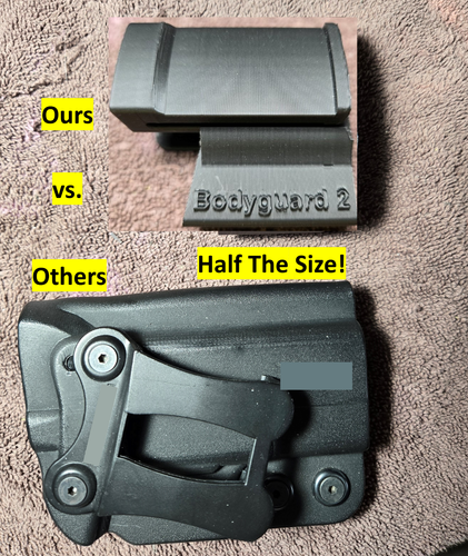 S&W Bodyguard 2.0 (380) w/ Laser option Holster IWB In Waistband Conceal Carry - Picture 3 of 16