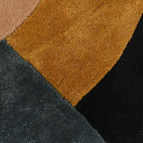 Round Rug, 8 ft Round Rug, Hand Tufted, 9x9, 10x10 Wool Round Carpet, Circle Rug - Image 3 of 4