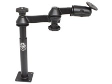 RAM Tele-Pole System with 8"  9" Poles, Double Swing Arms  Round 2.5" Plate