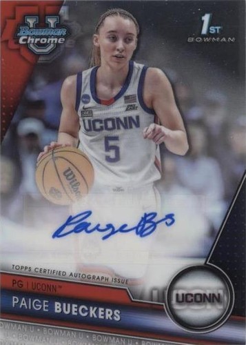 Paige Bueckers Bowman Best March Madness Auto /99 PSA 10 | eBay