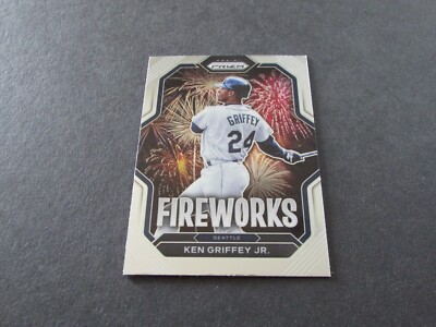2023 Prizm Baseball Ken Griffey Jr. Fireworks Card #F17