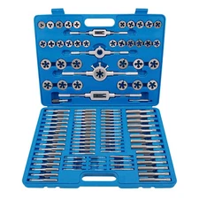 KRAFTPLUS Gewindeschneidsatz Gewindeschneider Set M2-M18 Gewindebohrer 110-tlg.