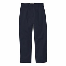NWT Womens Size 18 LL Bean Navy Cropped Original Fit Hidden Comfort Waist Pants