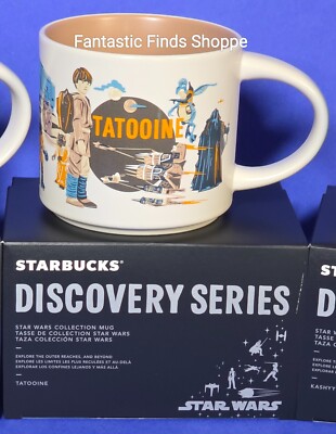 レア STARBUCKS STAR WARS DISCOVERY SERIES Starbucks Discovery Series Star Wars Tatooine 2025 Full Size 14 oz