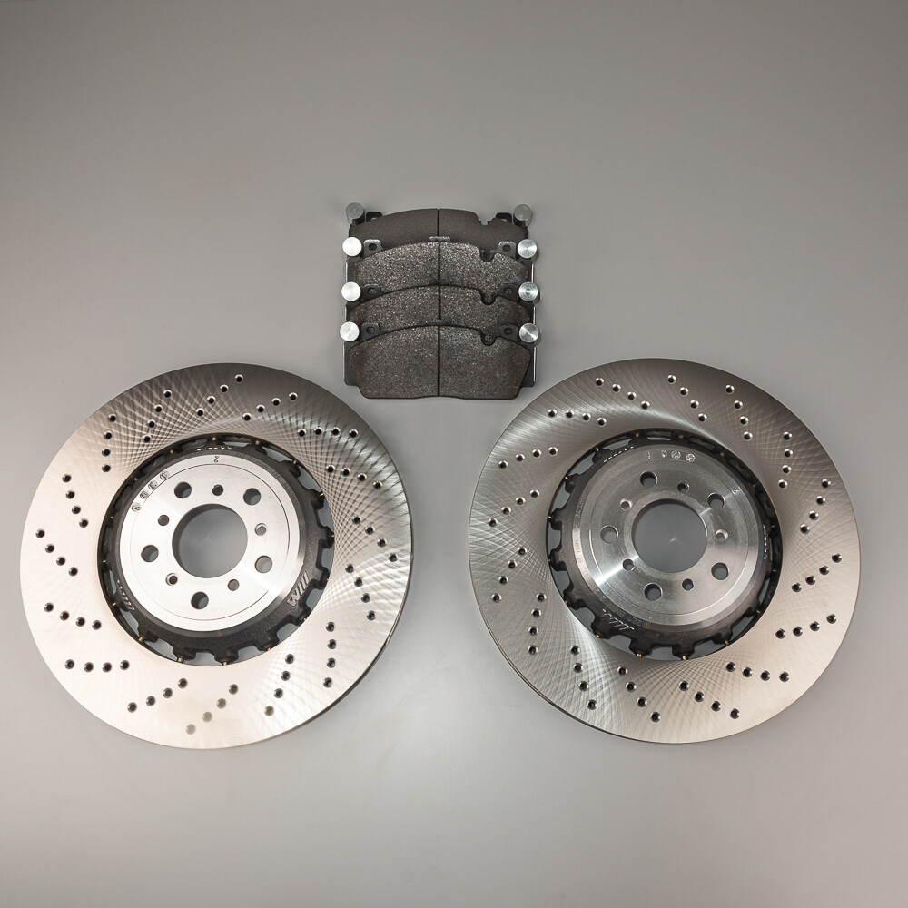 New genuine BMW M5 F10 front calipers big brake 6 pot 400x36