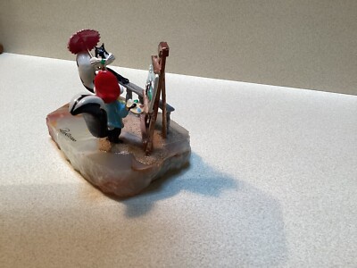 【サイン入】Ron Lee ペペ・ル・ピュー&ペネロ ワーナーブラザーズ Ron Lee Looney Tunes Pepe Le Pew and Penelope in Paris signed by