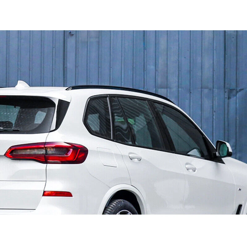 Black Stainless Car Window Molding Trim Strips 10X For BMW X5 F15 2014 2015-2018 - Image 2 of 4