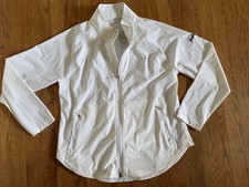 Peter Millar Jameson Jacket Women's Large Golf White Bel Air Bay Club