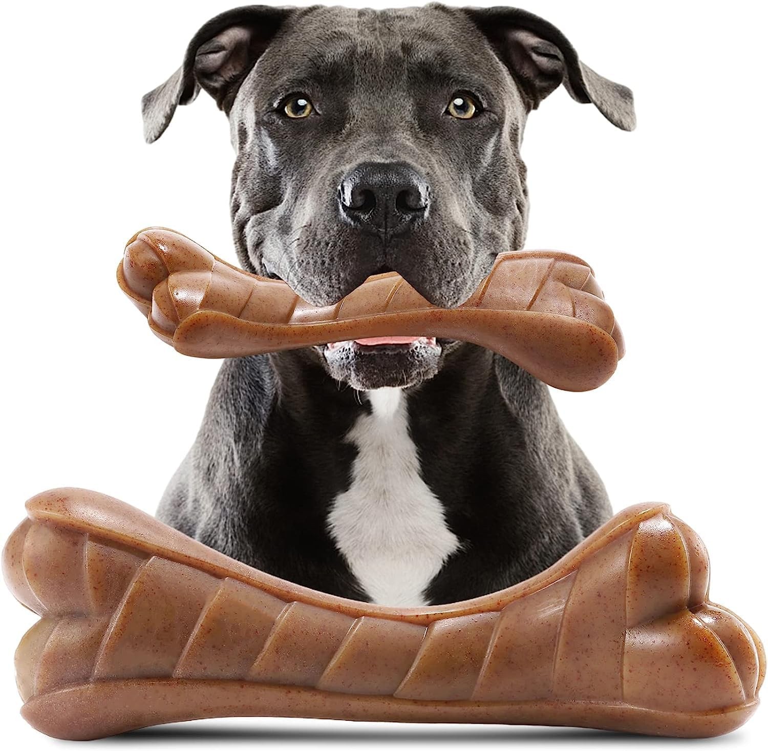Dog Toys, Indestructible Dog Chew Toys for Aggressive Chewers, Durable Tough In
