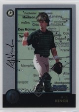 1998 Bowman Chrome International AJ Hinch #216 0nr3