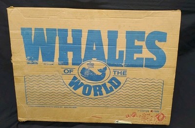 Vintage 1990 Whales Of The World 6 Whales 10 Calfs 1 Seal  Hard Rubber Toys