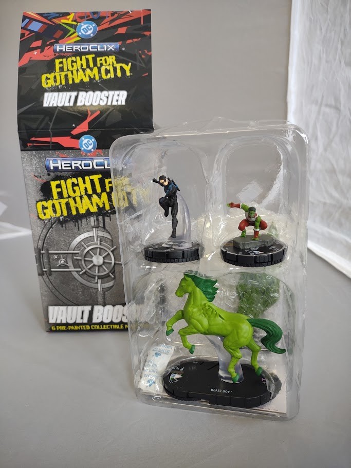 HEROCLIX Fight for Gotham City Vault Booster BEAST BOY NO BOX