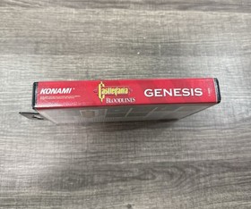 Castlevania Bloodlines Custom Game Case For Sega Genesis  *NO GAME*