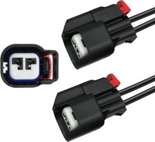 16AWG ABS Wheel Speed Sensor Connector Pigtail Plug Wiring Harness Replacement f