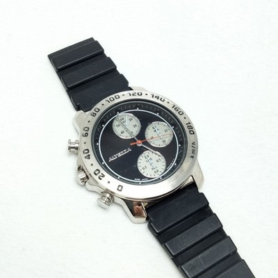 Seiko Altezza Netz Limited V655-6100 Black Dial Quartz Men's Watch Japan