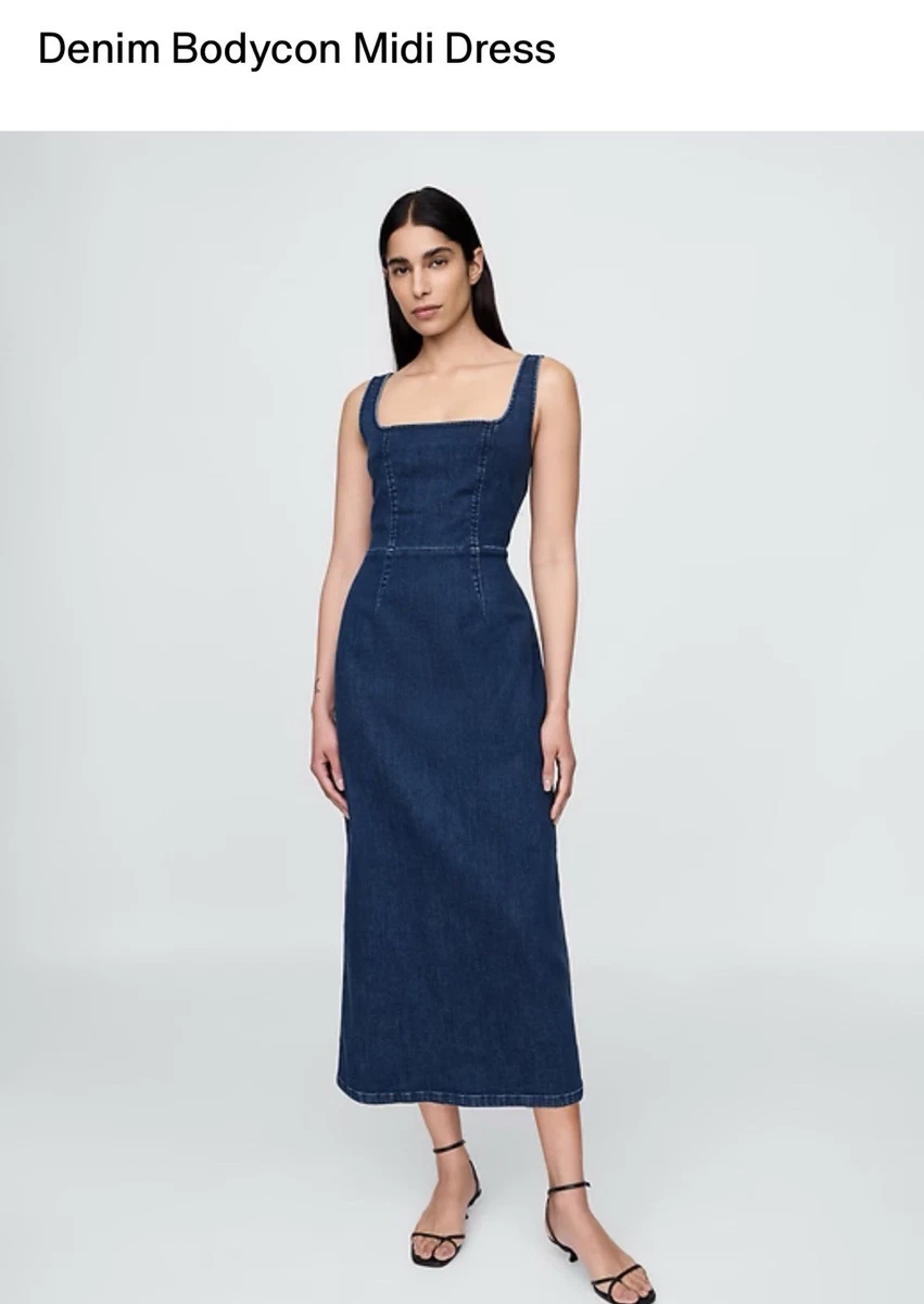 Denim Midi Dresses for Women for sale | eBay Denim Midi Dresses for Women for sale | eBay