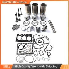 D782 D782-BH Engine Overhaul Rebuild Kit with Valves For Kubota Tractors