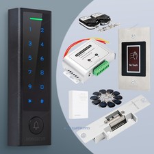 HOMSECUR Weatherproof IP66 APP WIFI PIN Access Control Touch Keypad