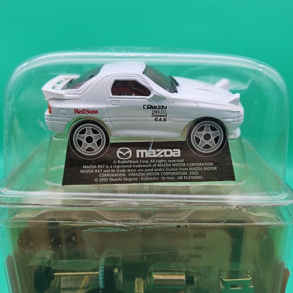 ZipZaps Micro RC Mazda Savannah FC3S RX-7 Special Edition Initial D Rare 2003 - Image 4 of 4